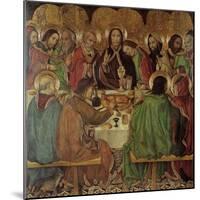 The Last Supper-Jaume Huguet-Mounted Giclee Print