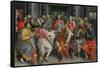The Last Supper-Maerten de Vos-Framed Stretched Canvas