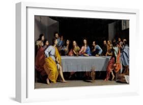 The Last Supper-Philippe De Champaigne-Framed Giclee Print