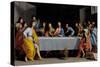 The Last Supper-Philippe De Champaigne-Stretched Canvas