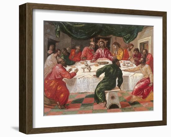 The Last Supper-El Greco-Framed Giclee Print