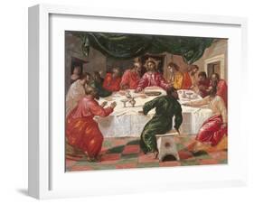 The Last Supper-El Greco-Framed Giclee Print