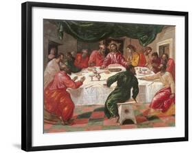 The Last Supper-El Greco-Framed Giclee Print