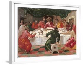 The Last Supper-El Greco-Framed Giclee Print