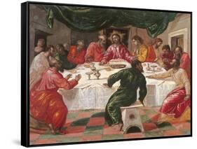 The Last Supper-El Greco-Framed Stretched Canvas