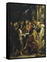 The Last Supper-Peter Paul Rubens-Framed Stretched Canvas