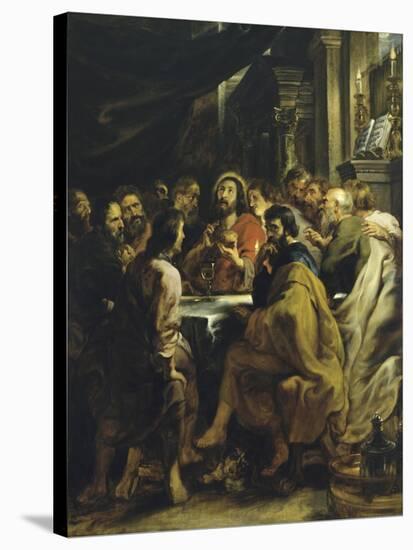 The Last Supper-Peter Paul Rubens-Stretched Canvas