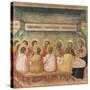 The Last Supper-Giotto di Bondone-Stretched Canvas