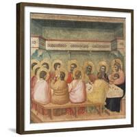 The Last Supper-Giotto di Bondone-Framed Giclee Print