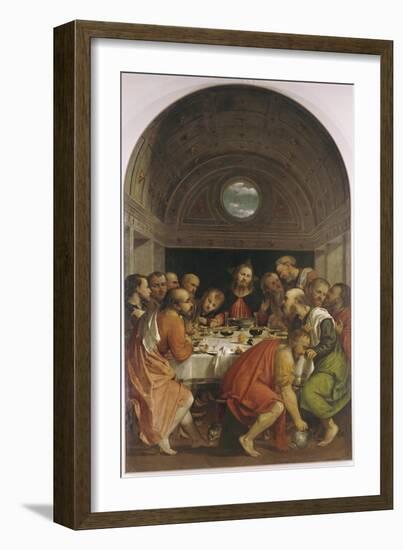 The Last Supper-Romanino-Framed Giclee Print