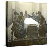 The Last Supper-Leon, Levy et Fils-Stretched Canvas