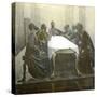 The Last Supper-Leon, Levy et Fils-Stretched Canvas