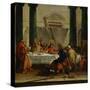 The Last Supper-Giovanni Battista Tiepolo-Stretched Canvas