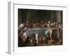 The Last Supper-Agostino Carracci-Framed Giclee Print