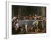 The Last Supper-Agostino Carracci-Framed Giclee Print