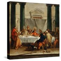 The Last Supper-Giambattista Tiepolo-Stretched Canvas