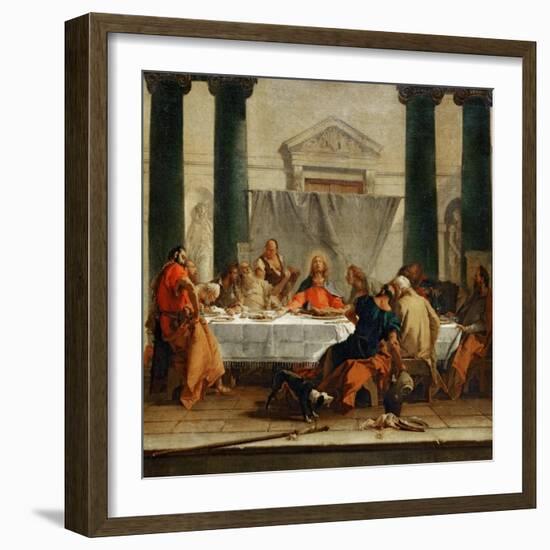 The Last Supper-Giambattista Tiepolo-Framed Giclee Print