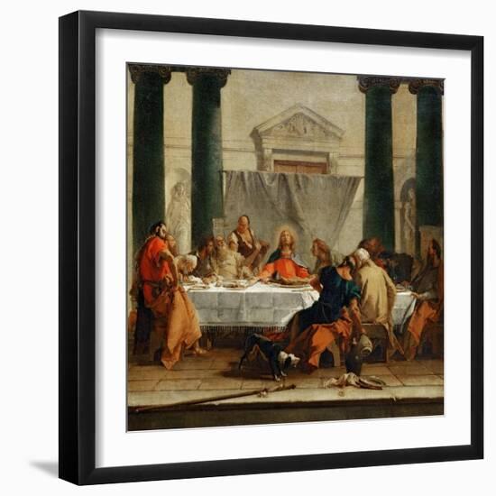 The Last Supper-Giambattista Tiepolo-Framed Giclee Print