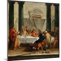 The Last Supper-Giambattista Tiepolo-Mounted Giclee Print