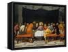 The Last Supper-Frans Francken the Younger-Framed Stretched Canvas