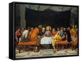 The Last Supper-Frans Francken the Younger-Framed Stretched Canvas