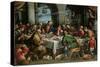 The Last Supper-Francesco Bassano-Stretched Canvas