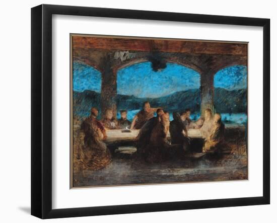 The Last Supper-Jean Alexandre Joseph Falguiere-Framed Giclee Print