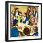 The Last Supper-Clive Uptton-Framed Giclee Print