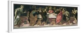The Last Supper-Jacopo Robusti Tintoretto-Framed Premium Giclee Print