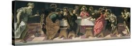 The Last Supper-Jacopo Robusti Tintoretto-Stretched Canvas