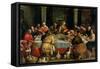 The Last Supper-Leandro Da Ponte Bassano-Framed Stretched Canvas