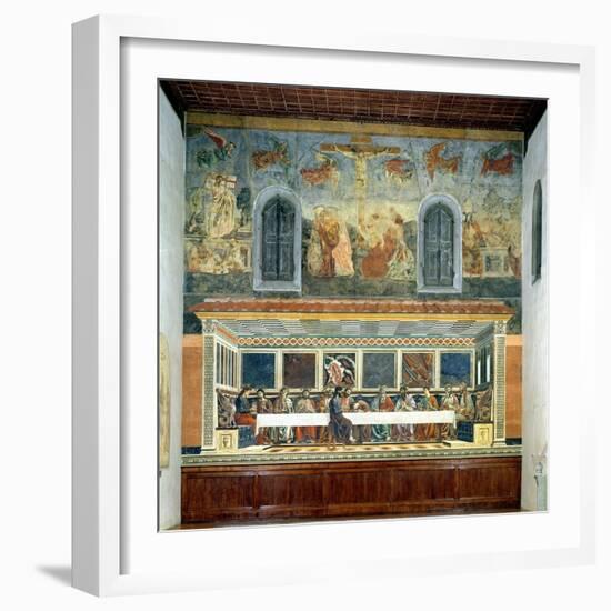 The Last Supper-Andrea del Castagno-Framed Giclee Print