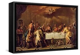 The Last Supper-Francesco Fontebasso-Framed Stretched Canvas