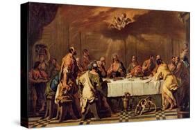 The Last Supper-Francesco Fontebasso-Stretched Canvas
