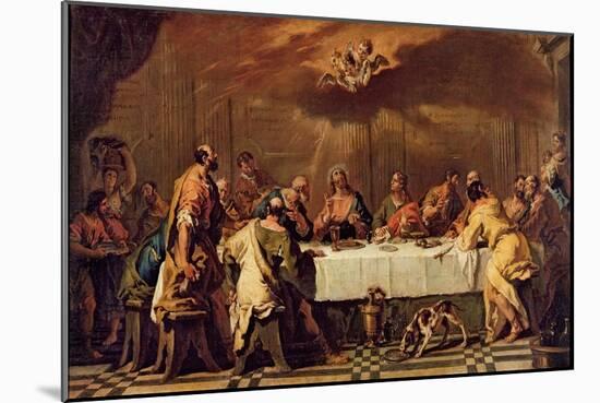 The Last Supper-Francesco Fontebasso-Mounted Giclee Print