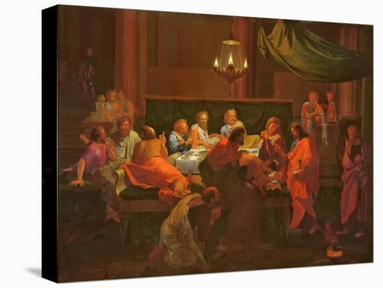 The Last Supper-Francois Verdier-Stretched Canvas