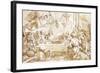 The Last Supper-Giandomenico Tiepolo-Framed Giclee Print