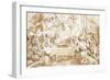 The Last Supper-Giandomenico Tiepolo-Framed Giclee Print