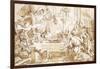 The Last Supper-Giandomenico Tiepolo-Framed Giclee Print