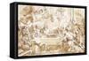 The Last Supper-Giandomenico Tiepolo-Framed Stretched Canvas