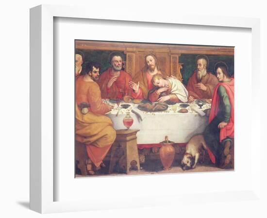 The Last Supper-Jan van der Straet-Framed Giclee Print