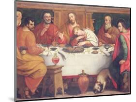 The Last Supper-Jan van der Straet-Mounted Giclee Print