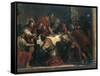 The Last Supper-Paolo Caliari-Framed Stretched Canvas