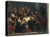 The Last Supper-Paolo Caliari-Stretched Canvas