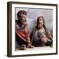 The Last Supper-Andrea Da Milano and Alberto Da Lodi-Framed Giclee Print