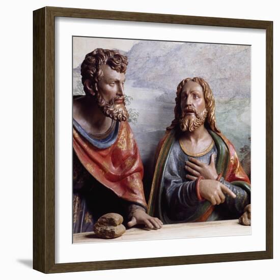 The Last Supper-Andrea Da Milano and Alberto Da Lodi-Framed Giclee Print