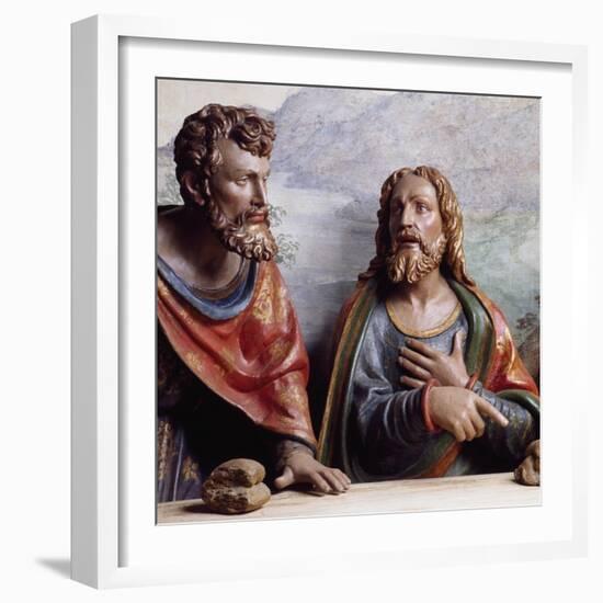 The Last Supper-Andrea Da Milano and Alberto Da Lodi-Framed Giclee Print