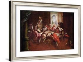 The Last Supper-Jacopo Robusti Tintoretto-Framed Giclee Print