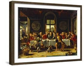 The Last Supper-Pieter Coecke van Aelst (Studio of)-Framed Giclee Print