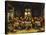The Last Supper-Pieter Coecke van Aelst (Studio of)-Stretched Canvas